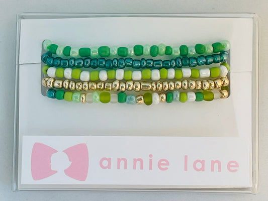 St. Patrick's Day set of five bracelets (Copy)